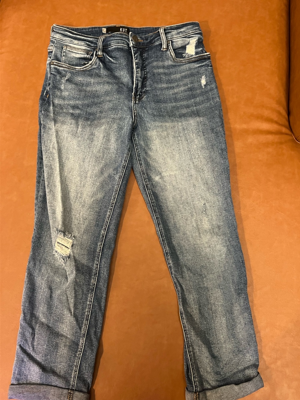 Kut from the Kloth women’s Light Blue high rise Jean